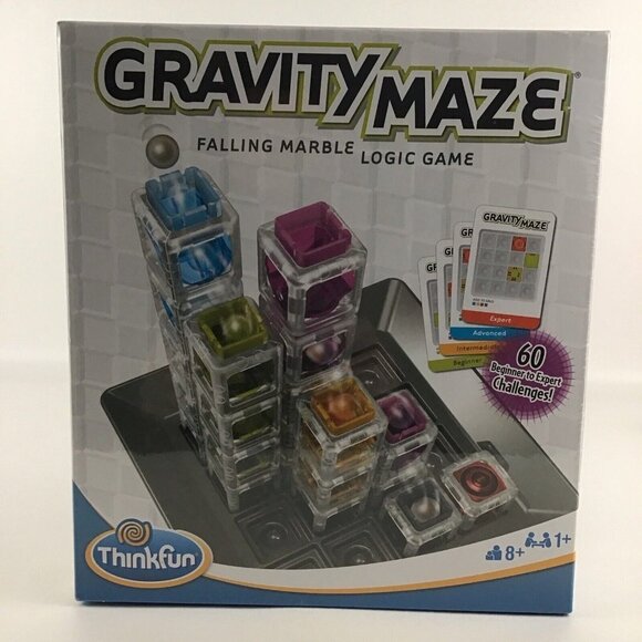 Gravity Maze Falling Marble Logic Game Beginner To Expert Challenges 2014 New